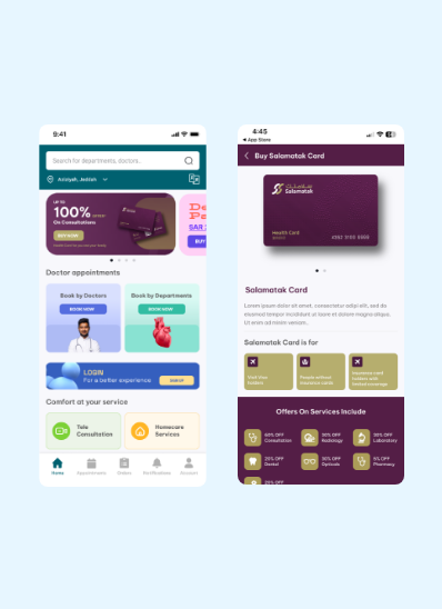 Abeer Medical Group Mobile App